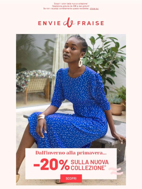 Colora la tua vita  🌈  -20% sulla nuova collezione
