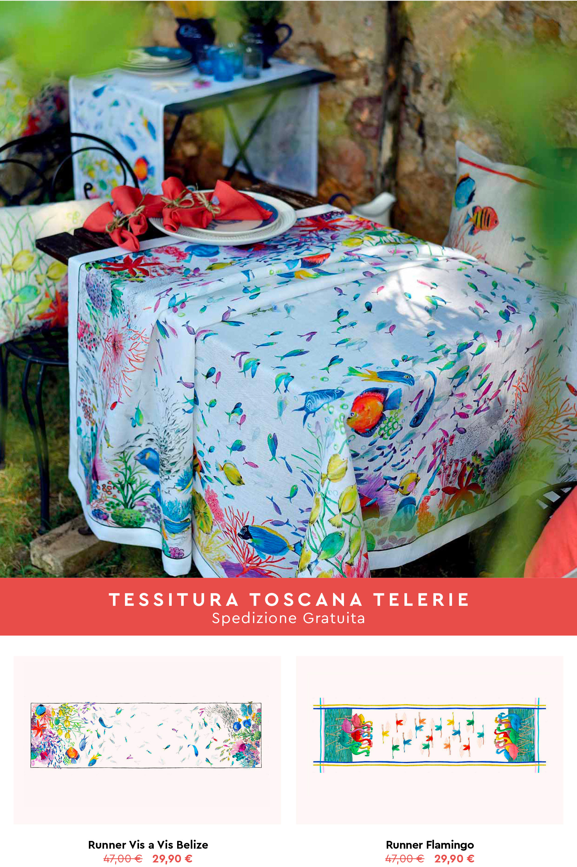 Tessitura Toscana Telerie per la casa