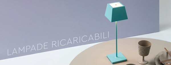 IN&OUT Rossini illuminazione lampade ricaricabili