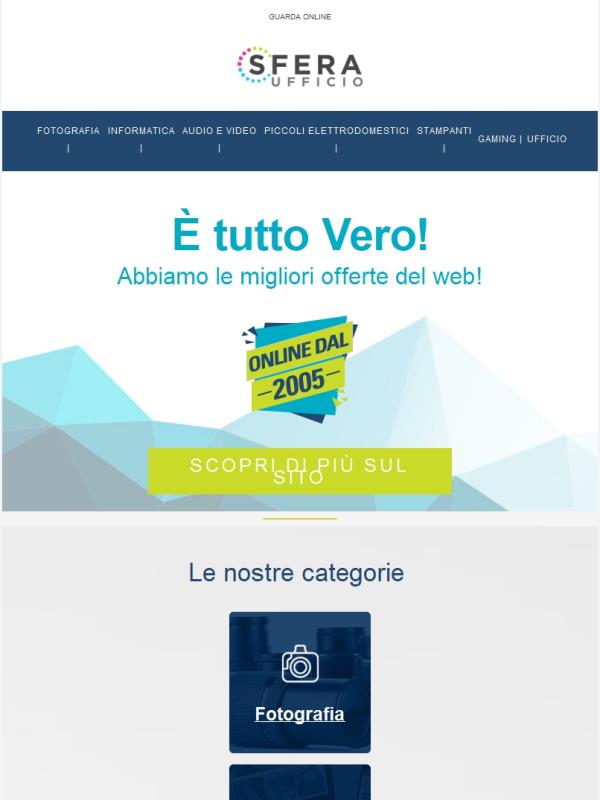 😎  Le migliori Offerte del WEB!