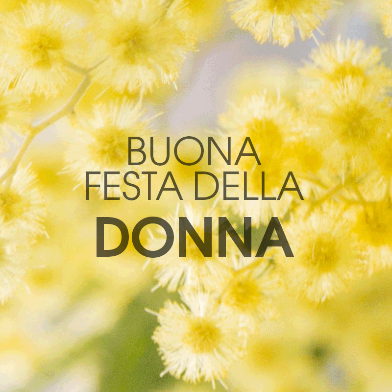 Buona Festa della Donna >
