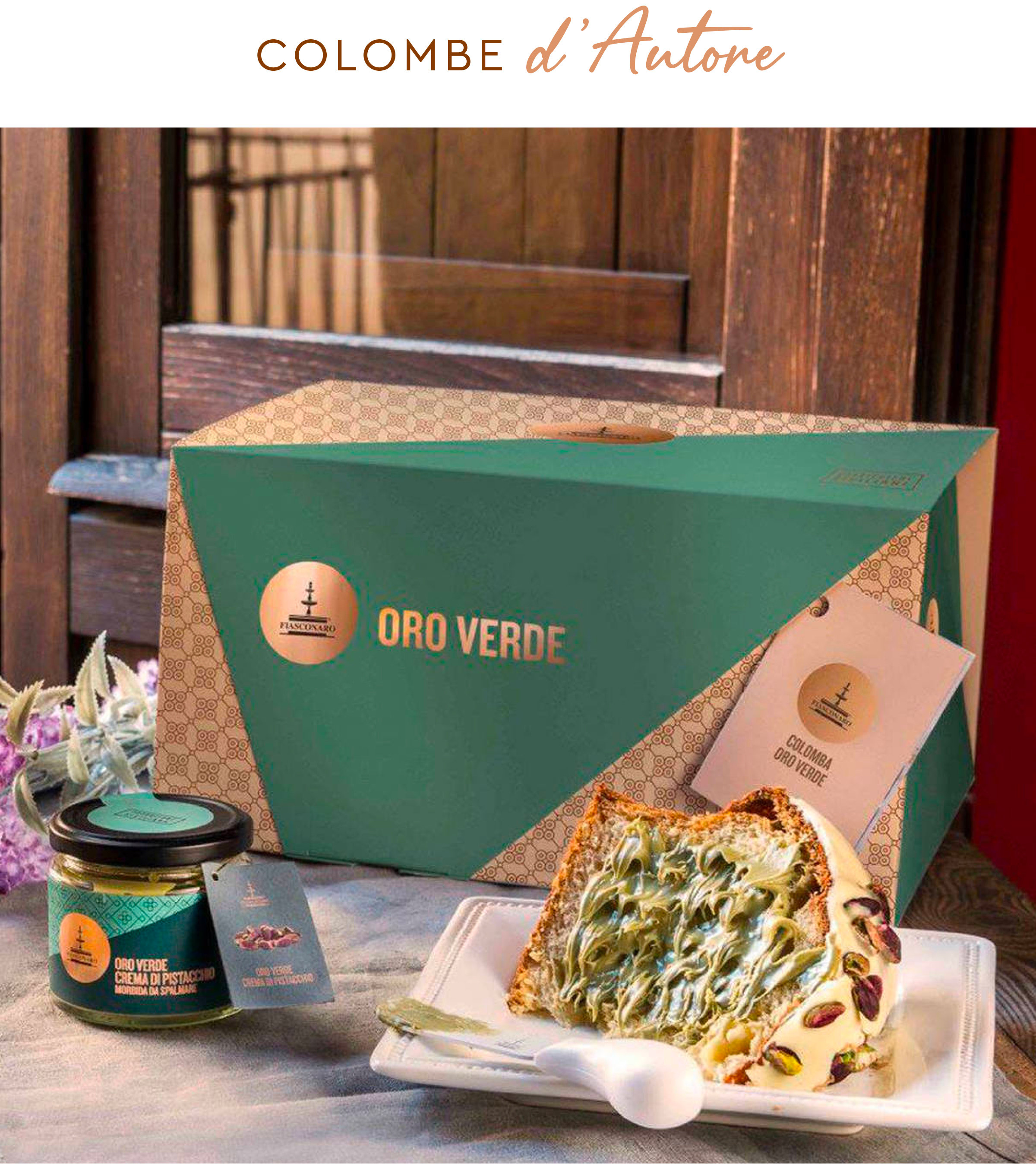 Colombe d'autore colombe di qualità con ingredienti eccellenti