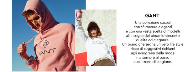 Gant abbigliamento