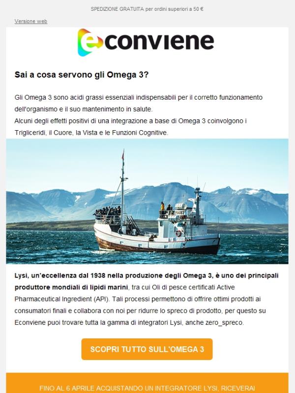 OMEGA 3: dove si trova, proprietà e benefici