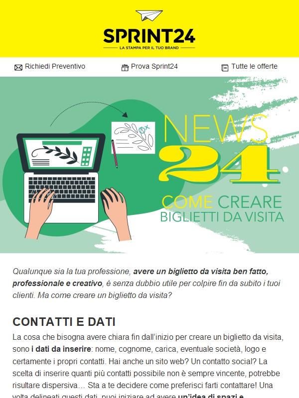 News24 - Come si creano dei biglietti da visita?