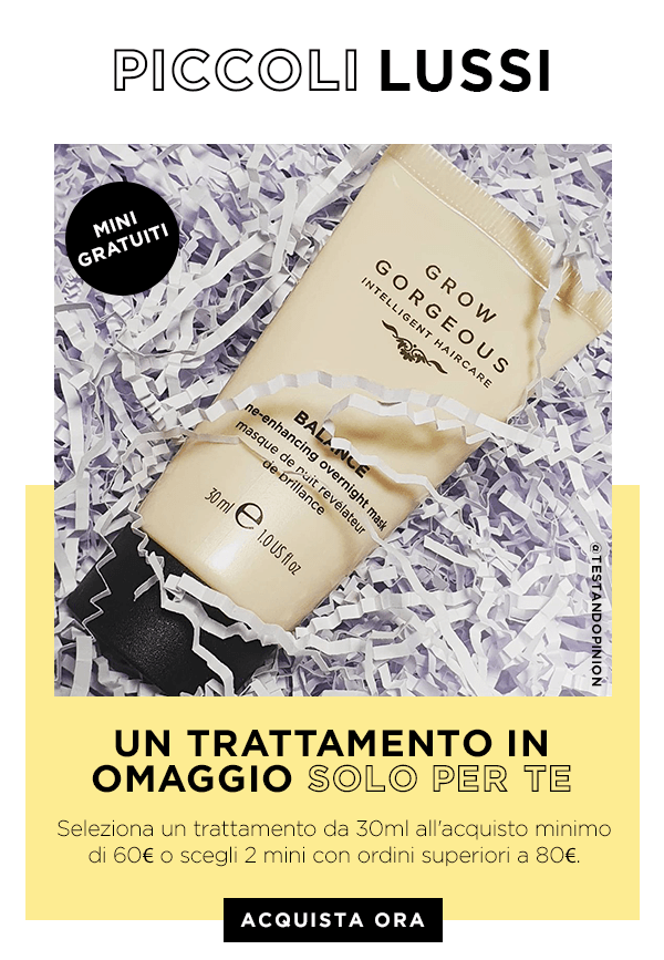 un trattamento in omaggio