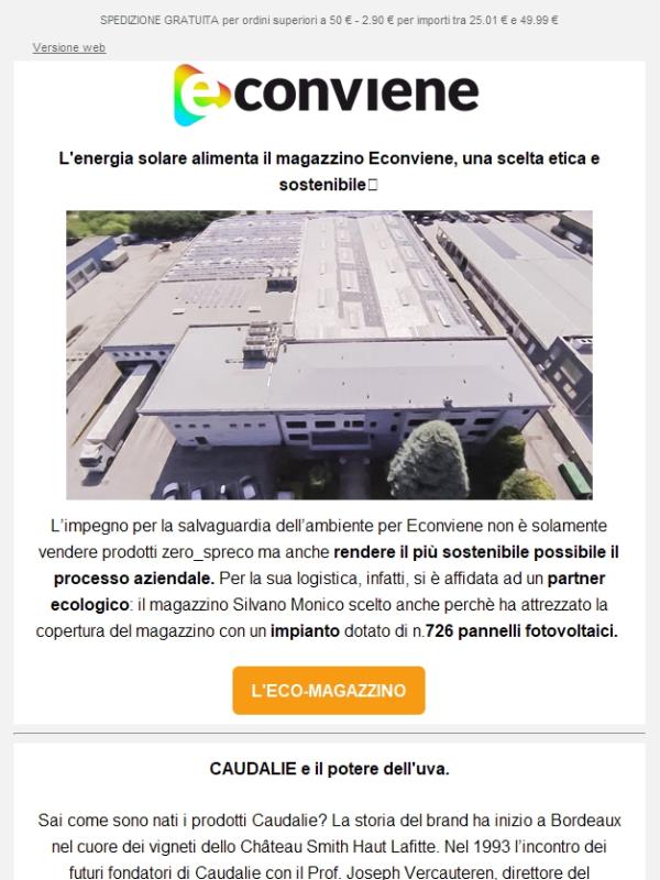 Il nostro impegno per l'ambiente🌱parte dal magazzino.