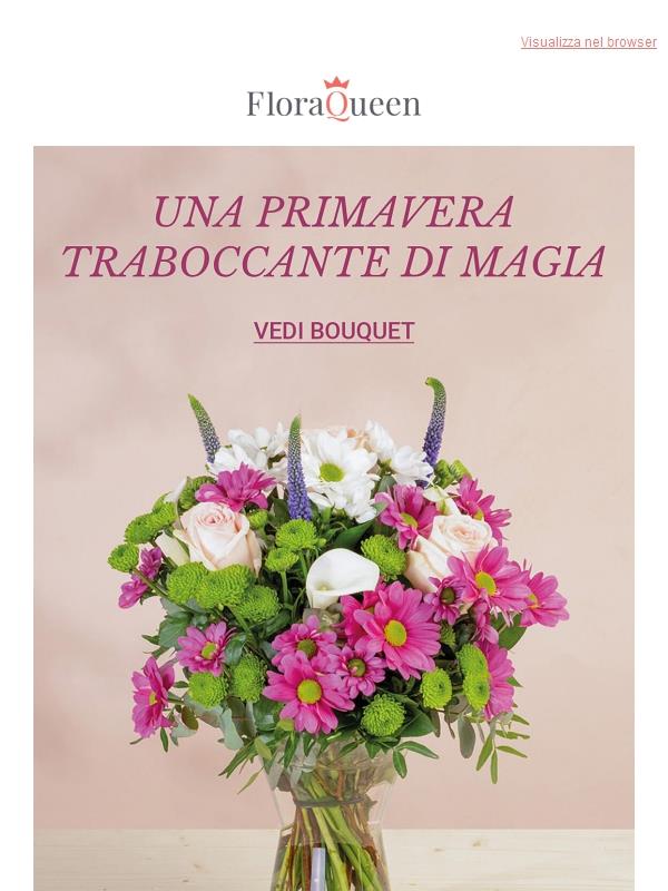 Rallegra la sua giornata con un bouquet di primavera 🌟