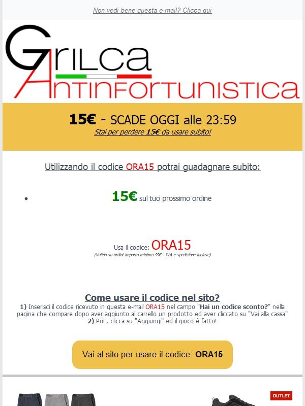 [ Scade OGGI - Ultima occasione ] Hai 15€ in regalo per..⬇️