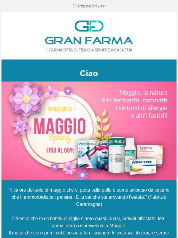 Maggio : nuovo mese nuove promozioni con sconti fino al 66%