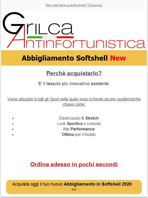 New Abbigliamento in Softshell 🔥