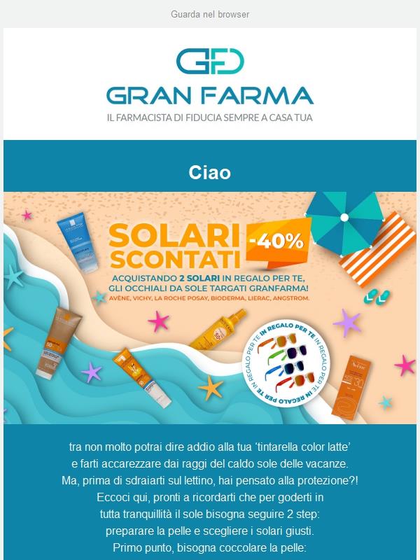 L'estate si avvicina: approfitta del 40% di sconto su una selezione di solari