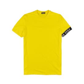 T-shirt gialla Dsquared2 Icon