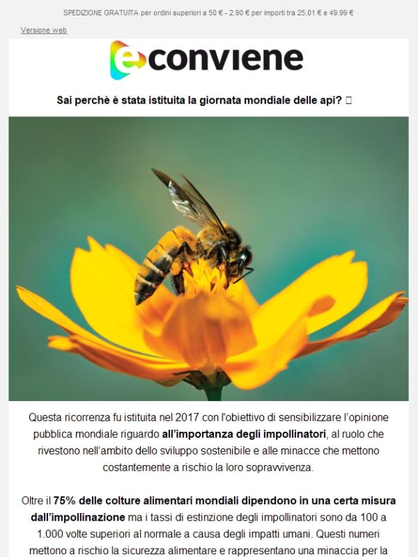 Giornata Mondiale delle Api🐝