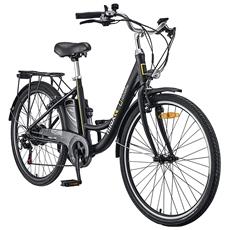 NILOX Bicicletta Elettrica E-Bike J5 National Geographic Ruote 26''