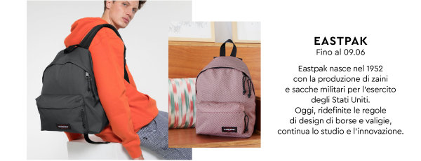 Eastpak Zaini, Borse e Tracolle prezzi Outlet