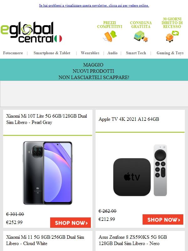 MAGGIO NUOVI PRODOTTI (Xiaomi Mi 11, ASUS Zenfone 8, Apple TV 4K)