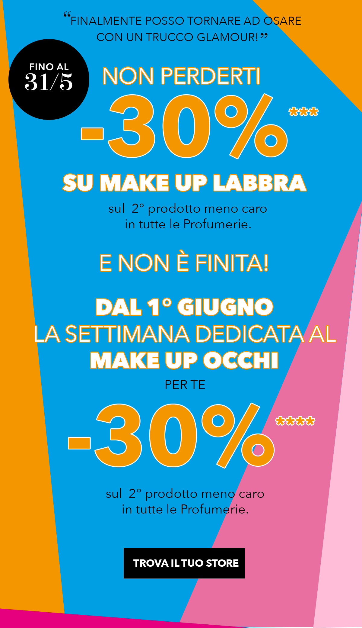  make up labbra e occhi