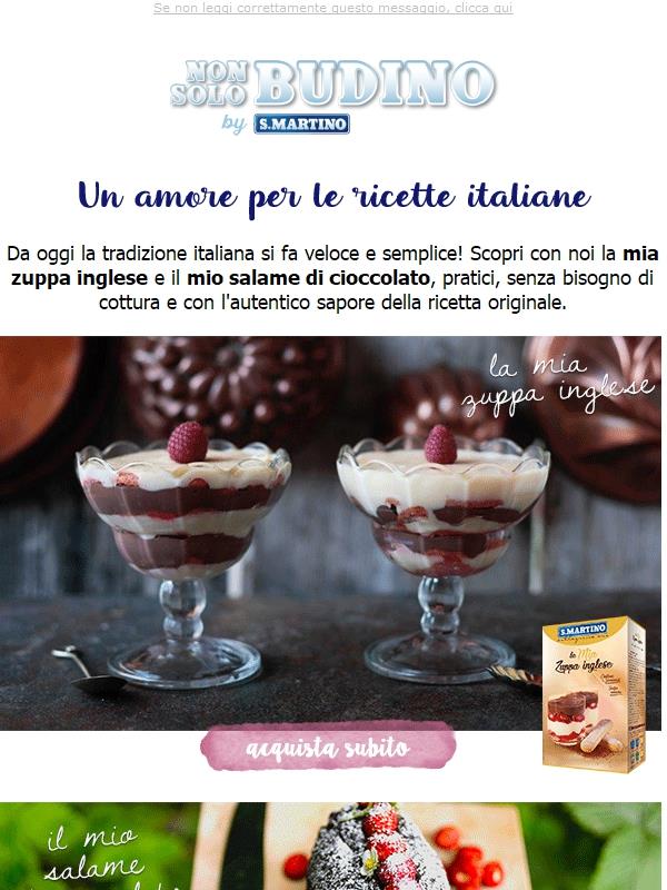 Un amore per le ricette italiane