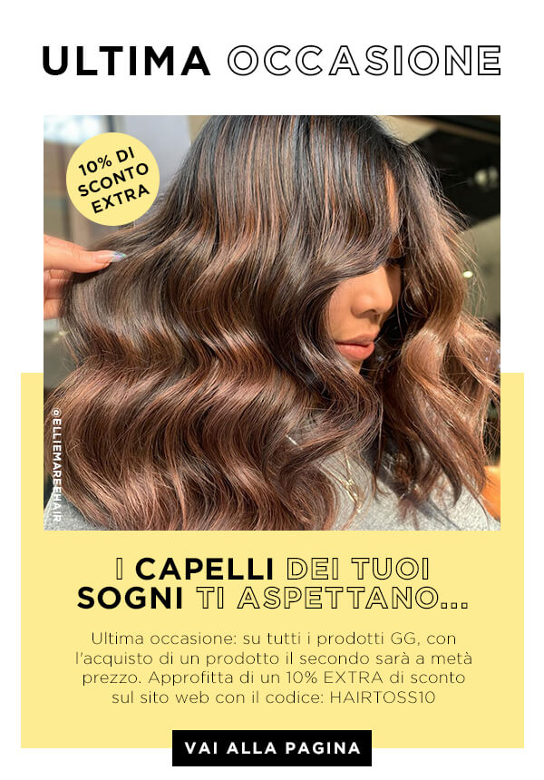 I capelli dei tuoi sogni ti aspettano. 10% extra con il codice: HAIRTOSS10