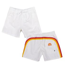 Costume bianco con arcobaleno