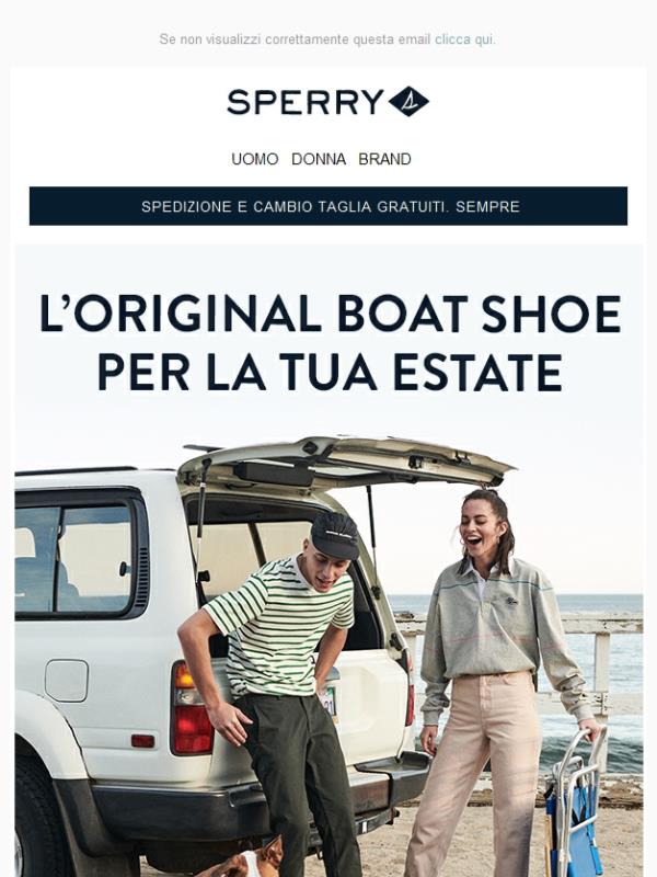L'original Boat Shoe per la tua estate