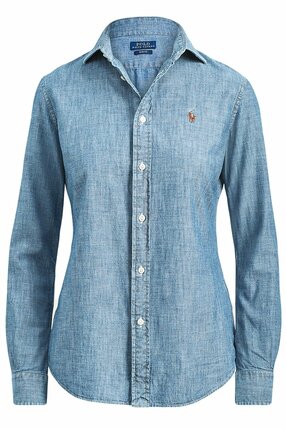 Camicia in cotone effetto denim - POLO RALPH LAUREN