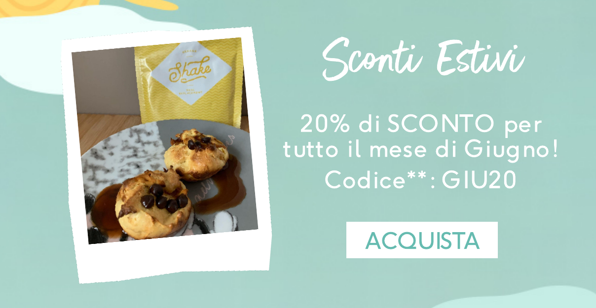 sconti estivi 20% di sconto giugno exante