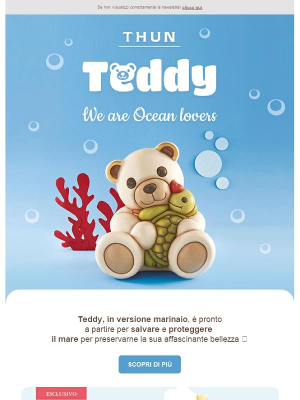 Borsa Mare Thun We Are Ocean Lovers 2021 Tema Marino, Design