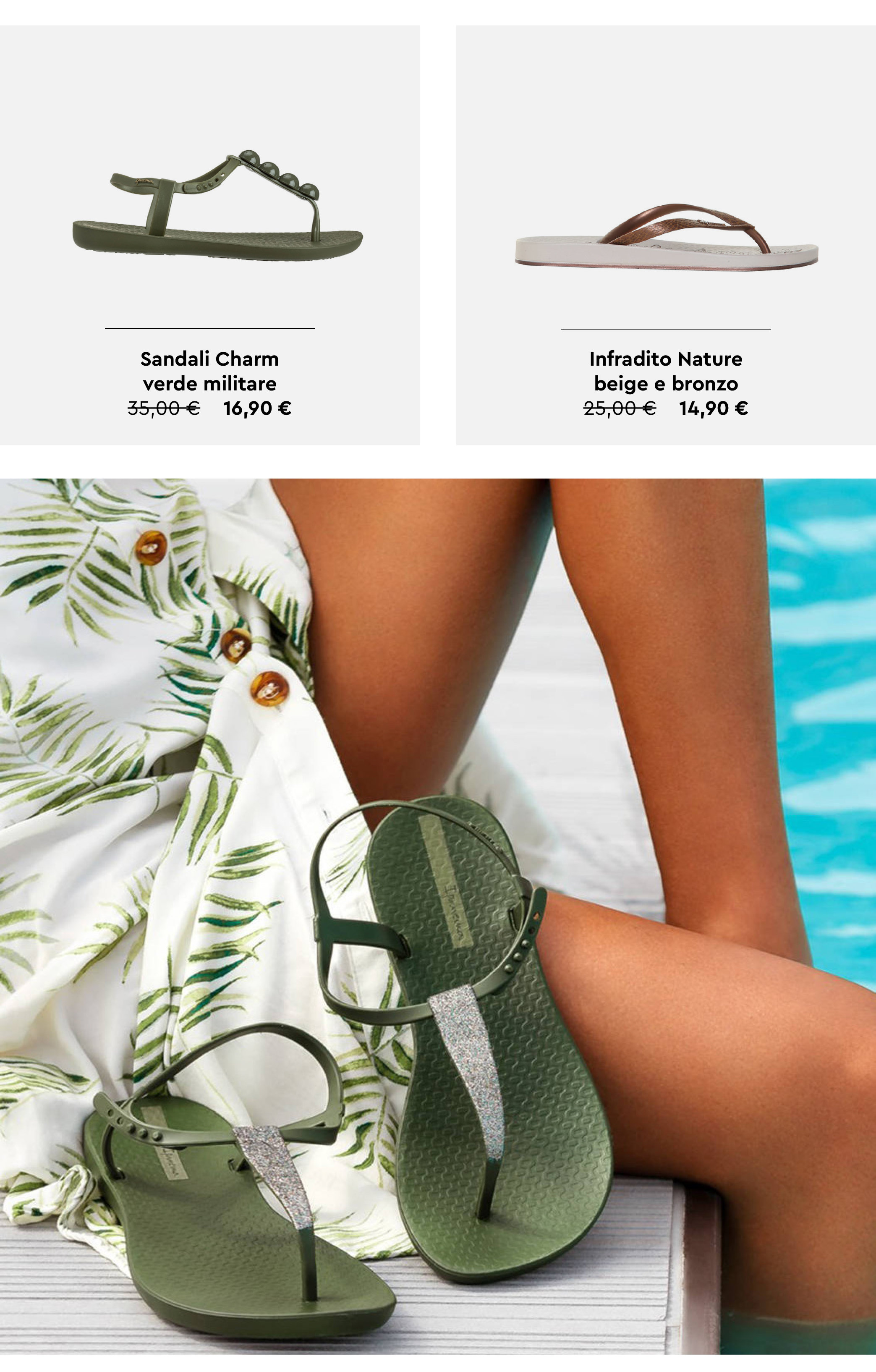 Ipanema infradito uomo e donna