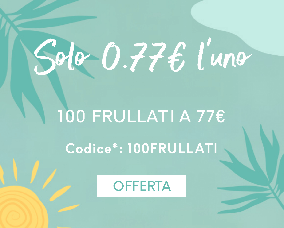 100 frullati a 77 euro exante
