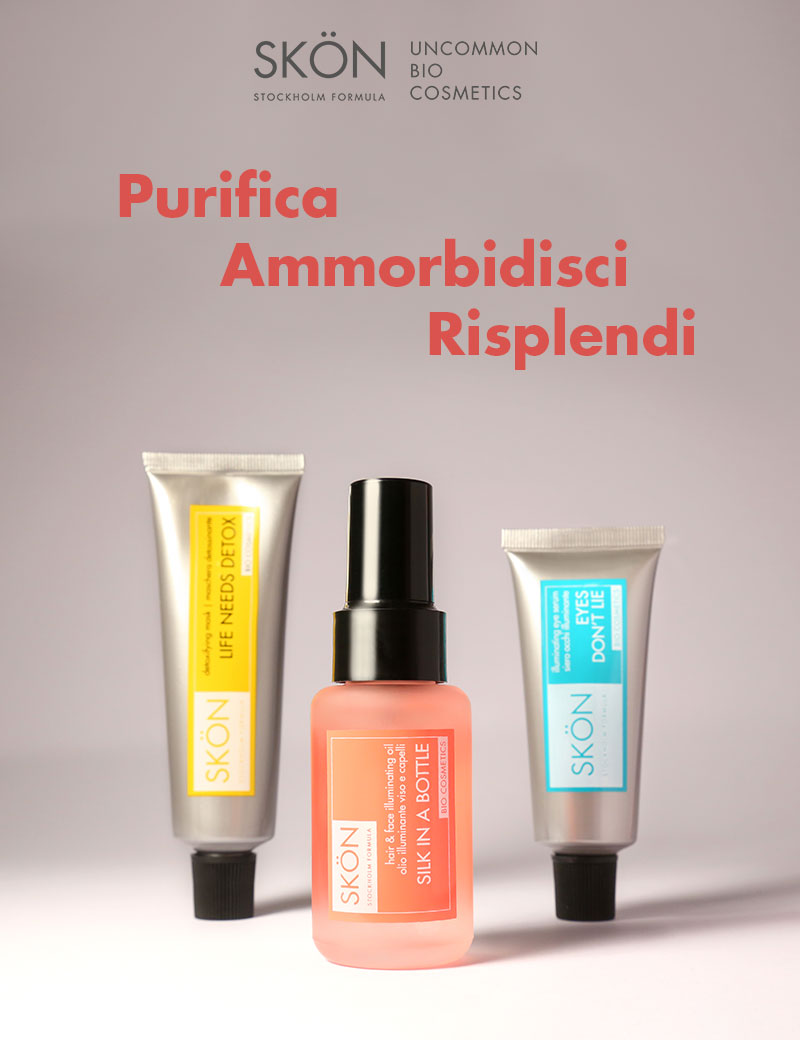 Purifica, ammorbidisci, risplendi