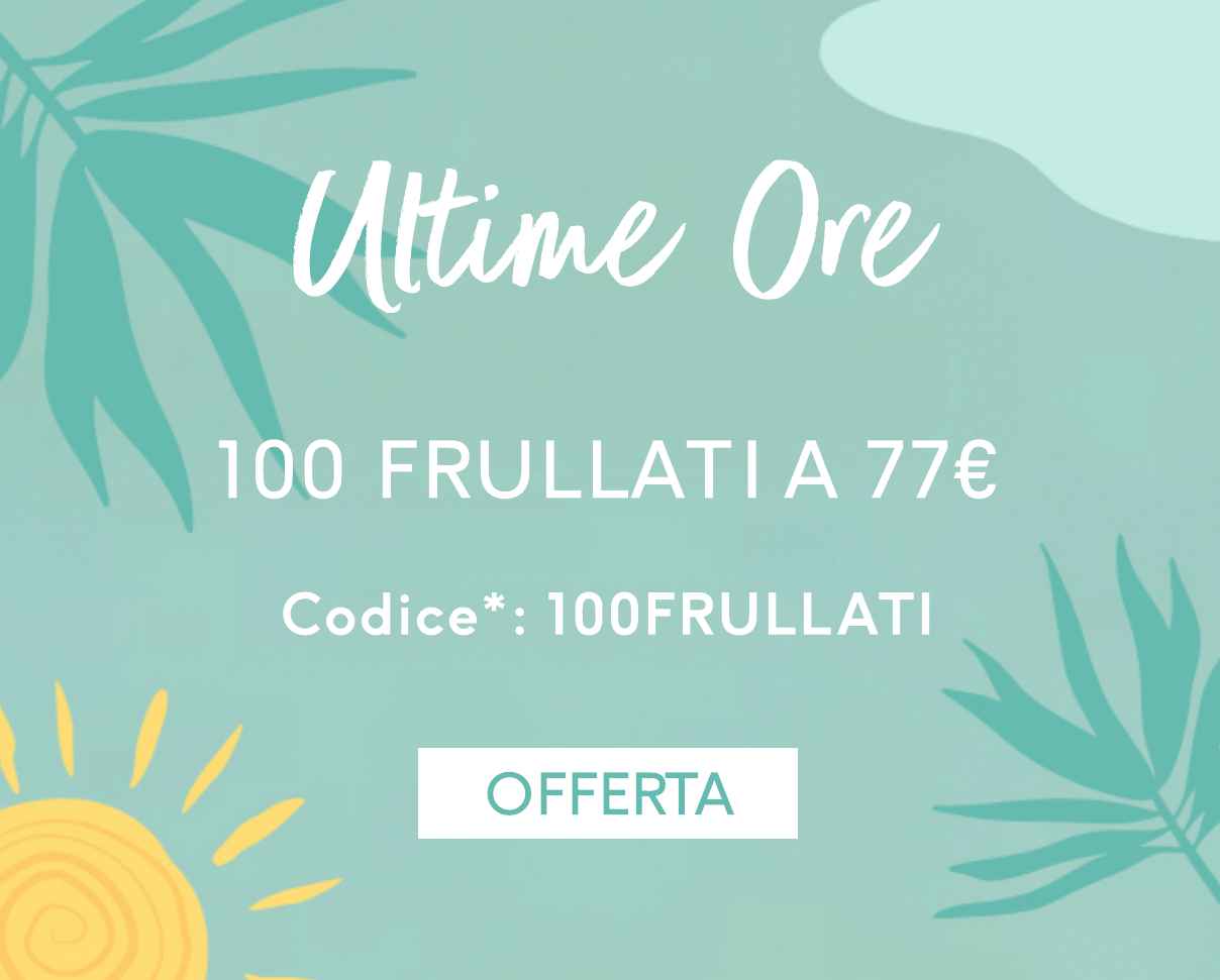 100 frullati a 77 euro
