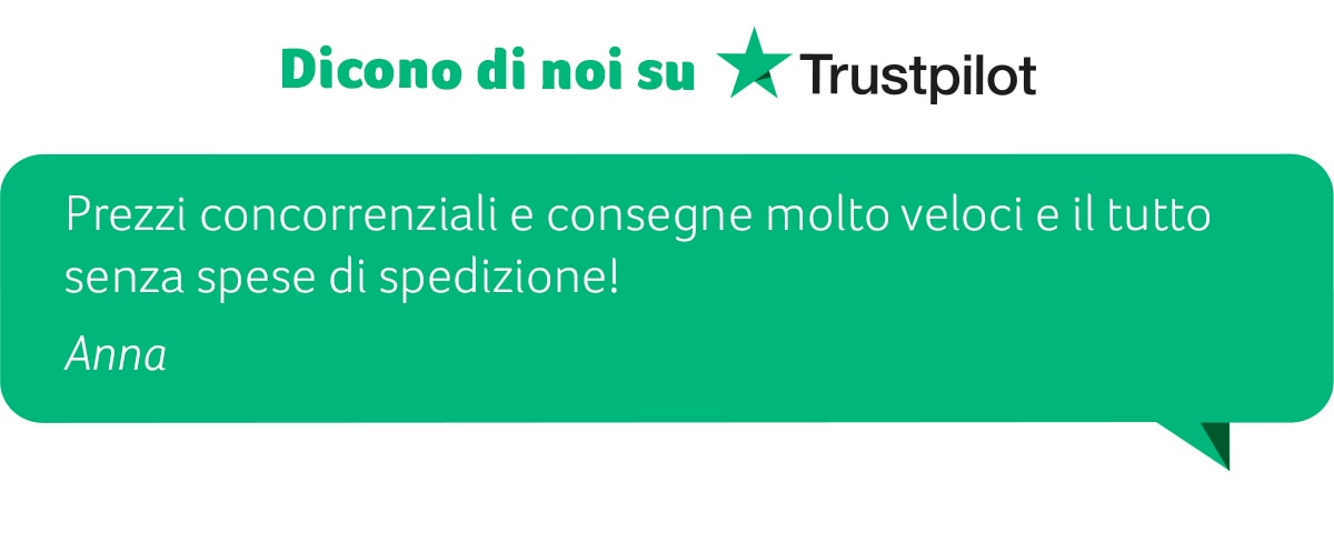 Dicono di noi su Trustpilot