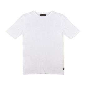 T-shirt bianca nuvolari