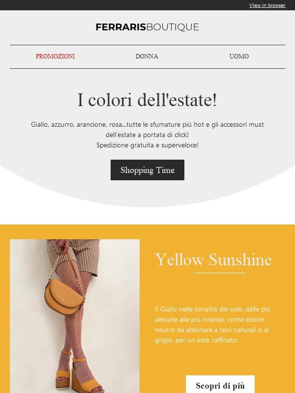 I colori must-have dell'estate! 🌈