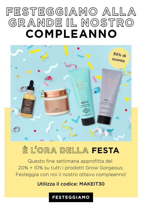 è l'ora di festeggiare