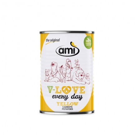 Amì Yellow Cibo Umido Vegetale Per Cani