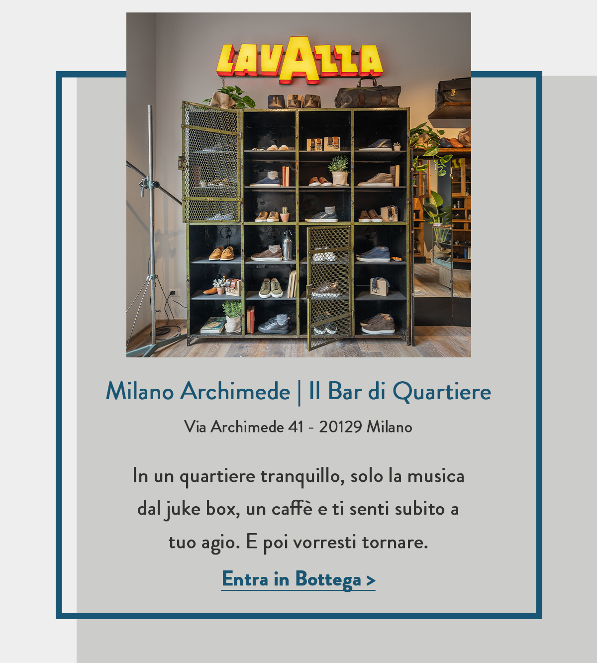 Milano Archimede | Il Bar di Quartiere  