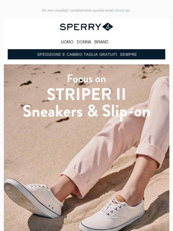 Focus on STRIPER II | Sneakers & Slip-on