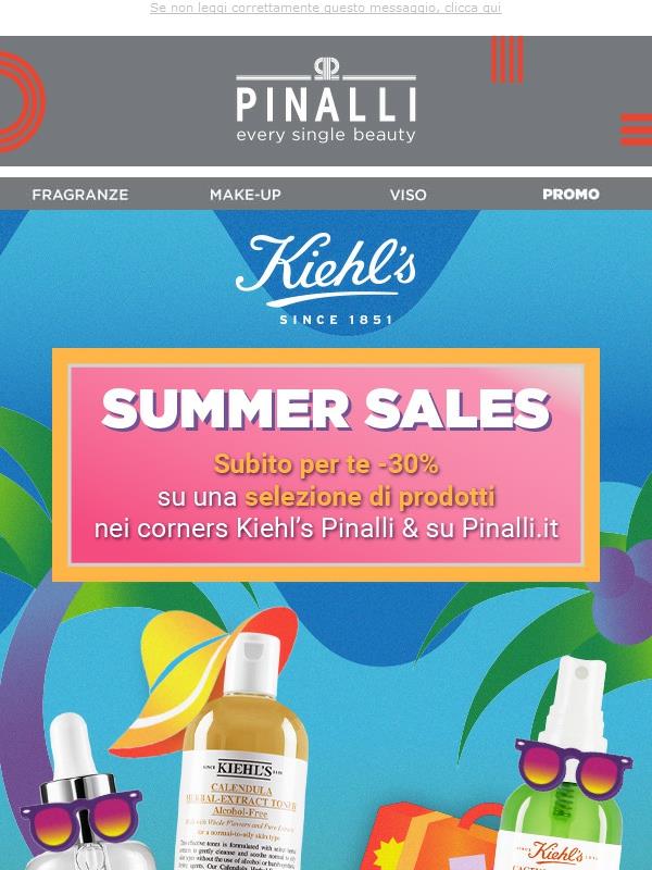 KIEHL'S Summer Sales -30% di sconto! ☀️