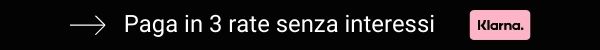 Paga in 3 rate senza interessi
