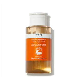 REN Ready Steady Glow tonico uso quotidiano agli AHA