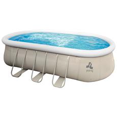 Jilong Piscina Fuoriterra Ovale Jilong Cm 610x360x122