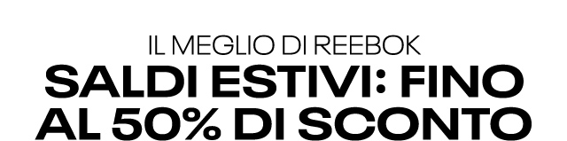 Saldi di fine stagione Reebok