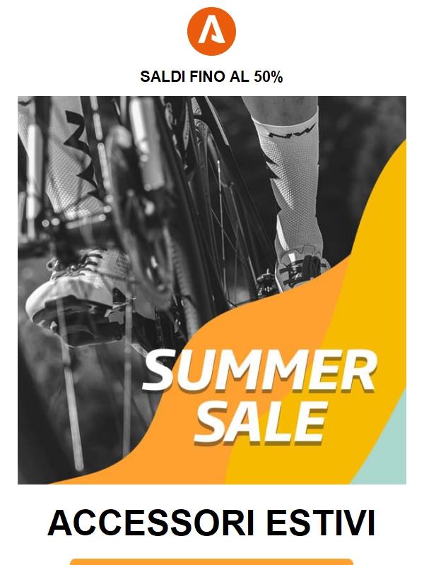 SALDI ESTIVI su tutti gli accessori ciclismo ☀️