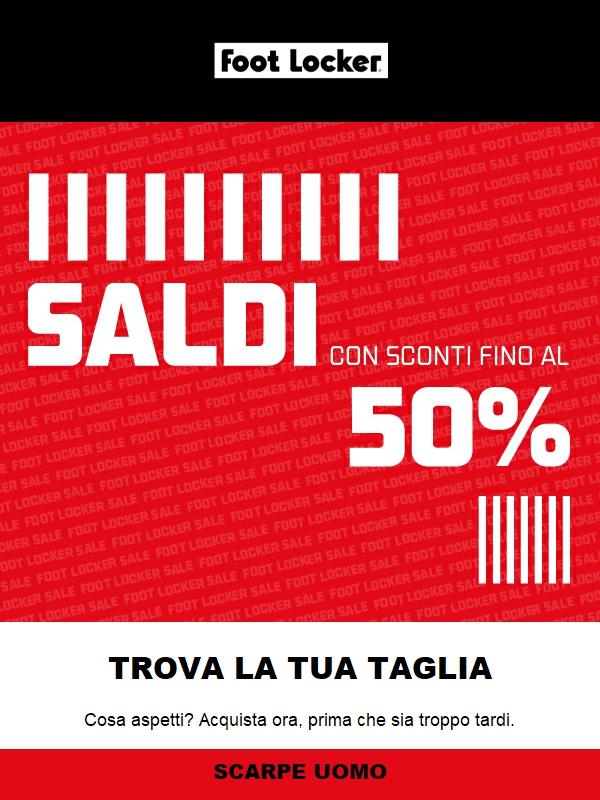 Foot Locker: 🚨 Ultime taglie in saldo: affrettati prima che sia troppo  tardi 🚨 | Jekoo