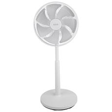 ARGO Ipno Ventilatore a Piantana Diametro 36 cm Colore Bianco Puro con Telecomando e Timer