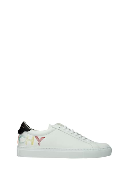 Givenchy Sneakers Men Leather White Black