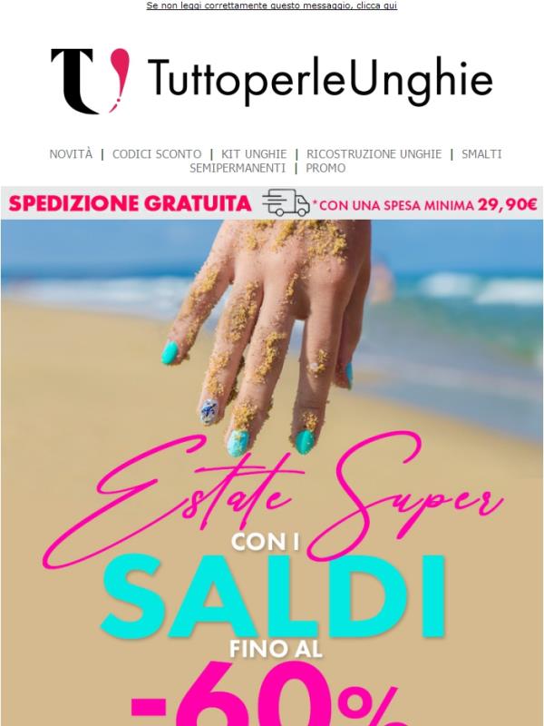 Scopri i SALDI di Luglio: un mare di offerte ti aspettano!